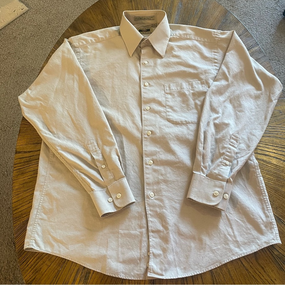 Joseph Abboud Light Gray Dress Shirt